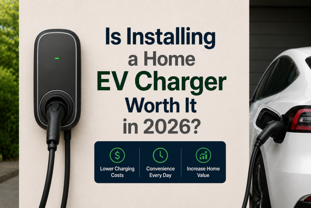 Is installing a home EV charger worth it in 2026? Cost, savings, and benefits